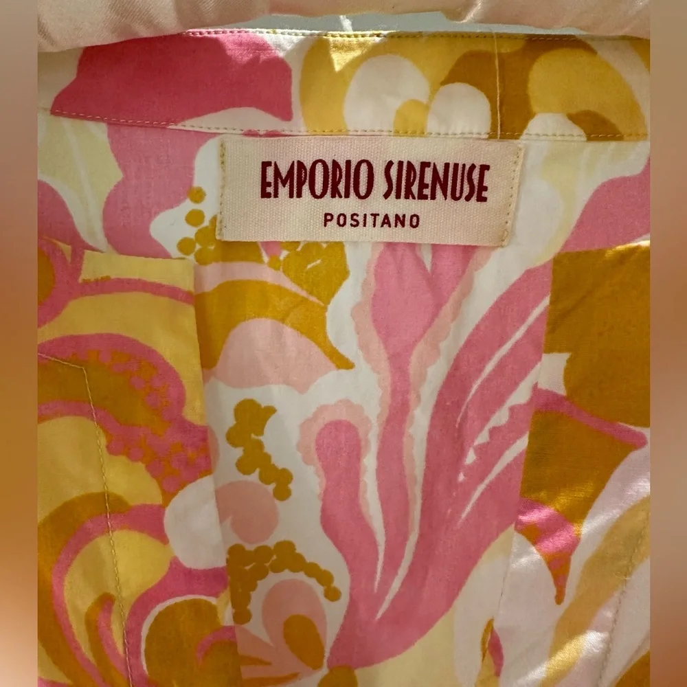Emporio Sirenuse Positano | Glorious Caftan| Pristine | Worn Once Needs Ironing - Picture 3 of 12